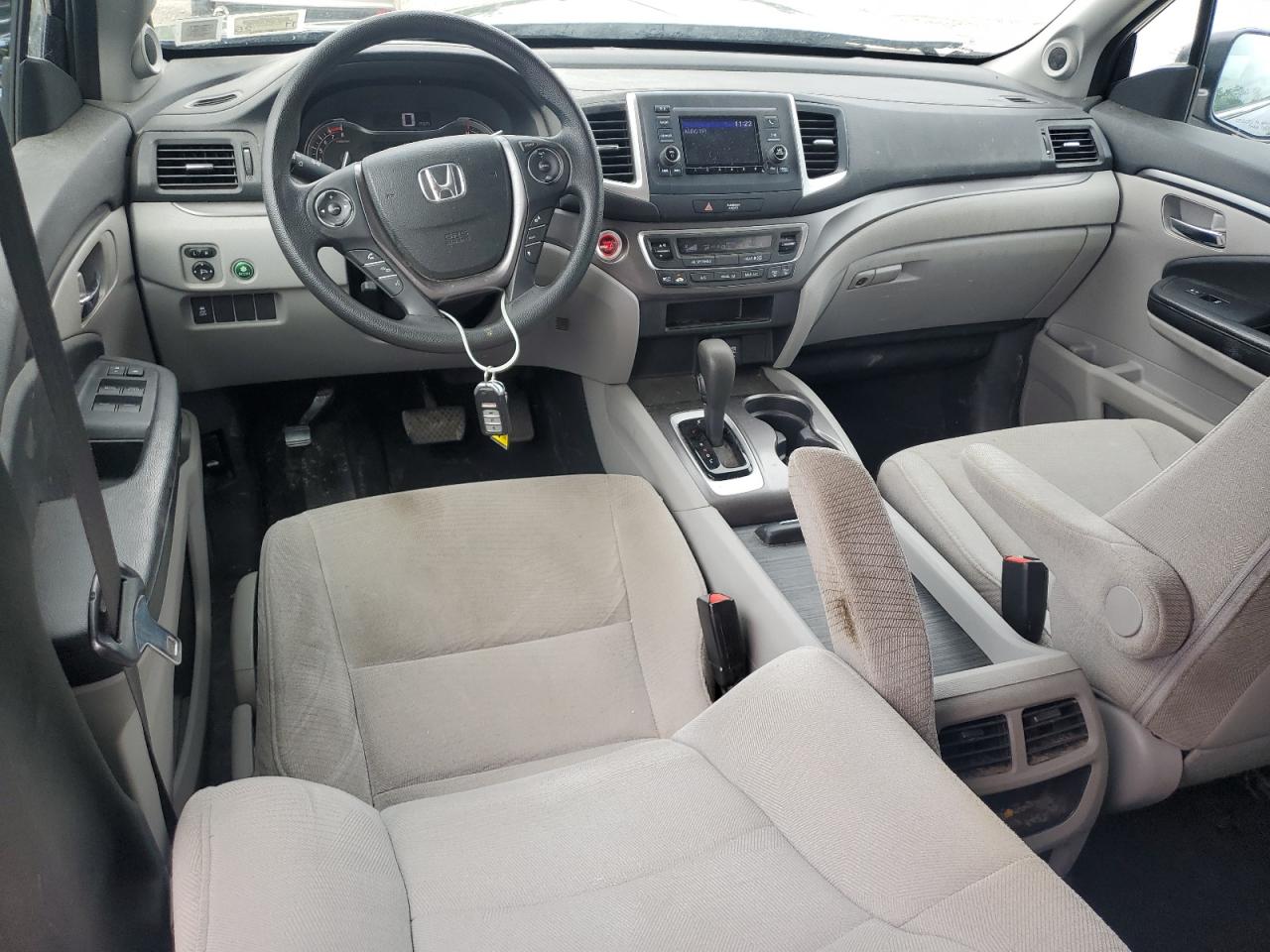 2016 Honda Pilot Lx VIN: 5FNYF6H19GB078256 Lot: 64649425