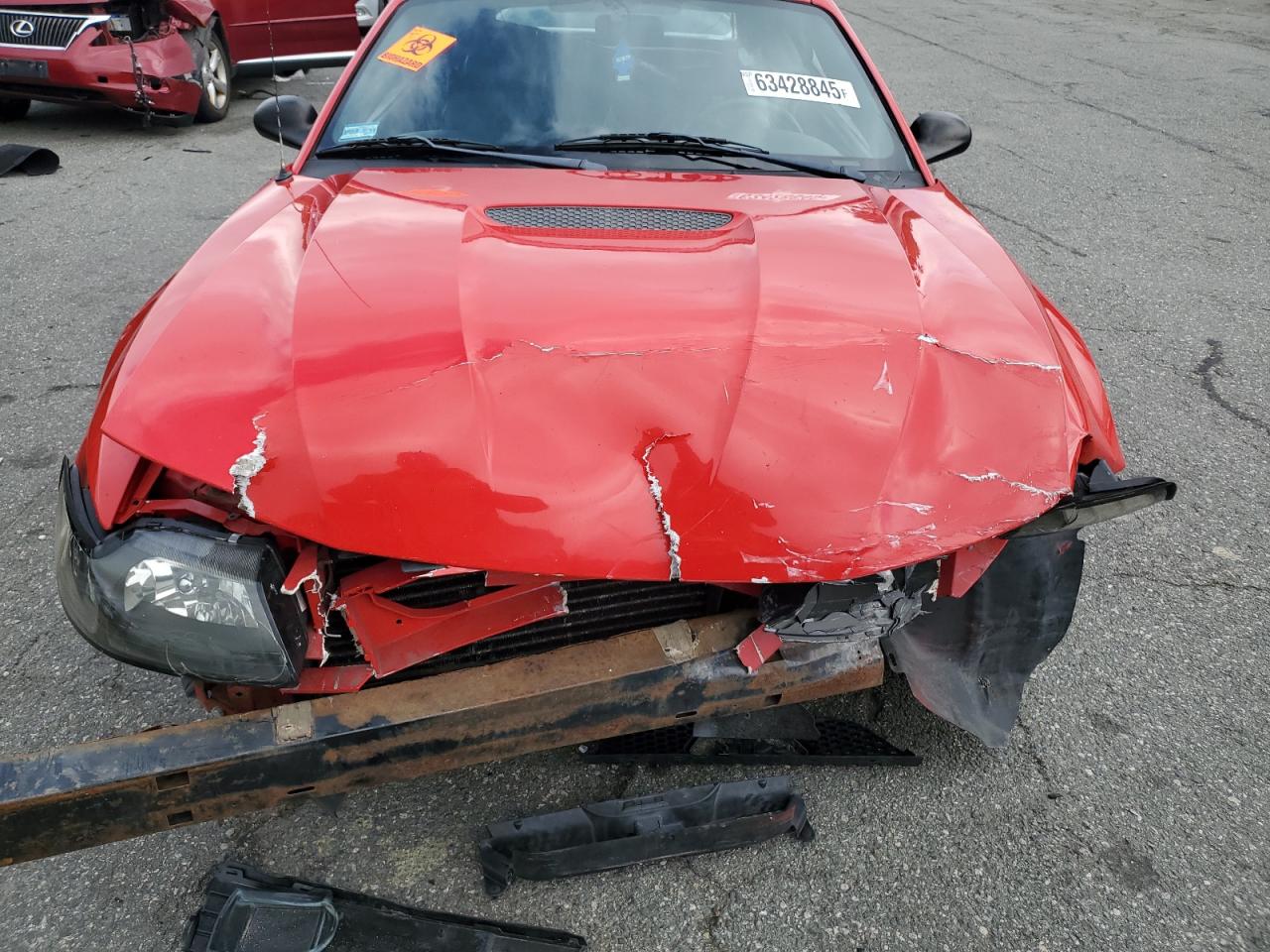 2002 Ford Mustang VIN: 1FAFP44412F236446 Lot: 63428845