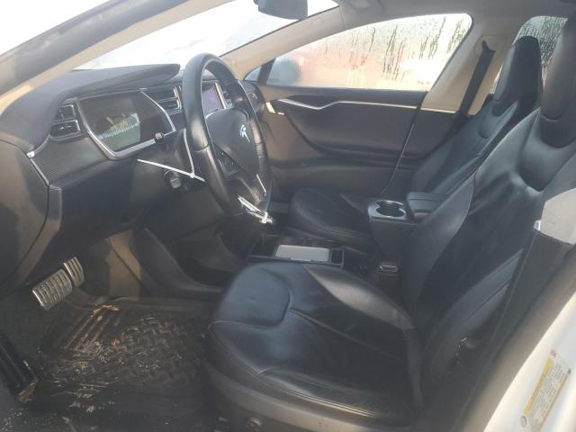 Hatchbacks TESLA MODEL S 2013 Biały