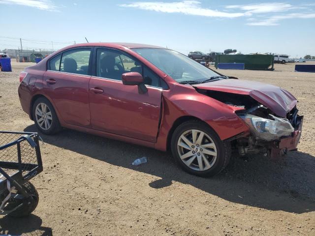  SUBARU IMPREZA 2015 Burgundy