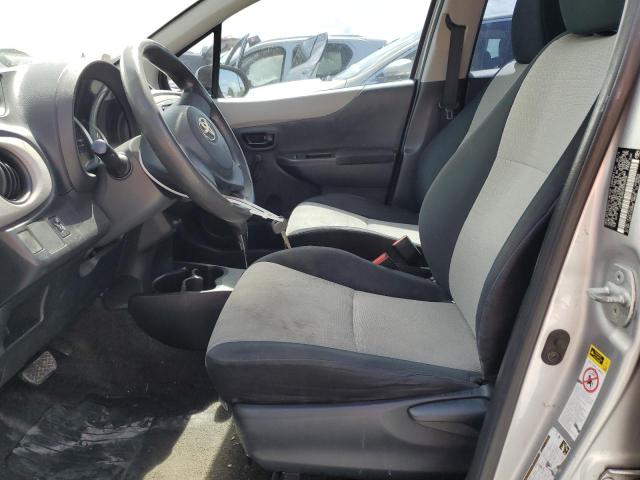  TOYOTA YARIS 2012 Silver