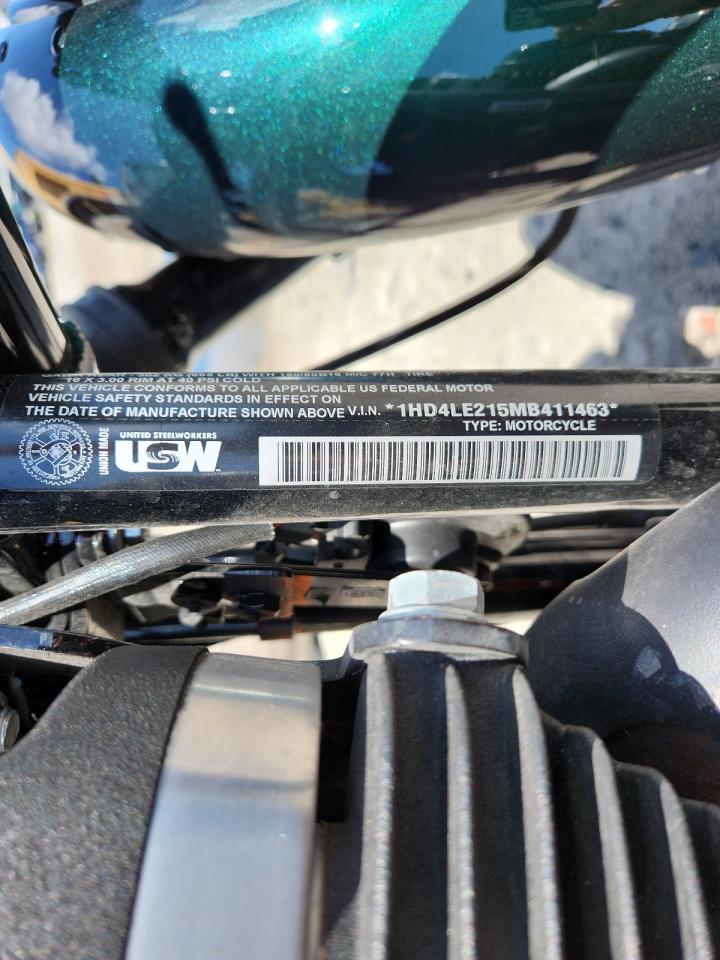 2021 Harley-Davidson Xl883 N VIN: 1HD4LE215MB411463 Lot: 64219435