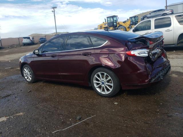  FORD FUSION 2017 Burgundy