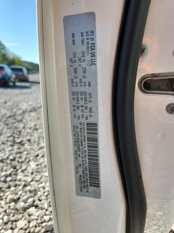 2017 Dodge Journey Sxt VIN: 3C4PDCBG8HT599257 Lot: 63002615