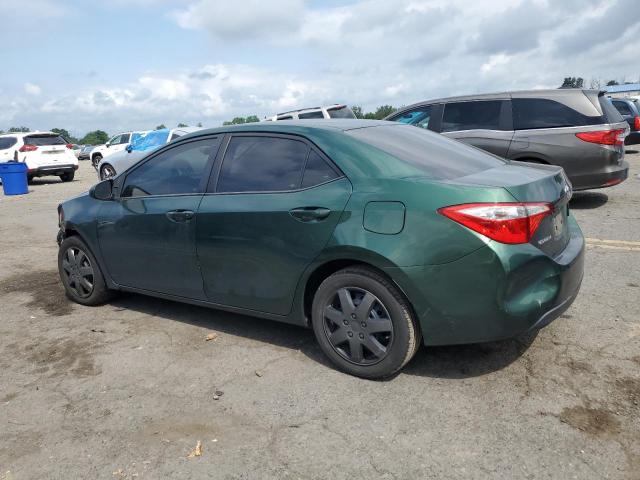  TOYOTA COROLLA 2016 Green