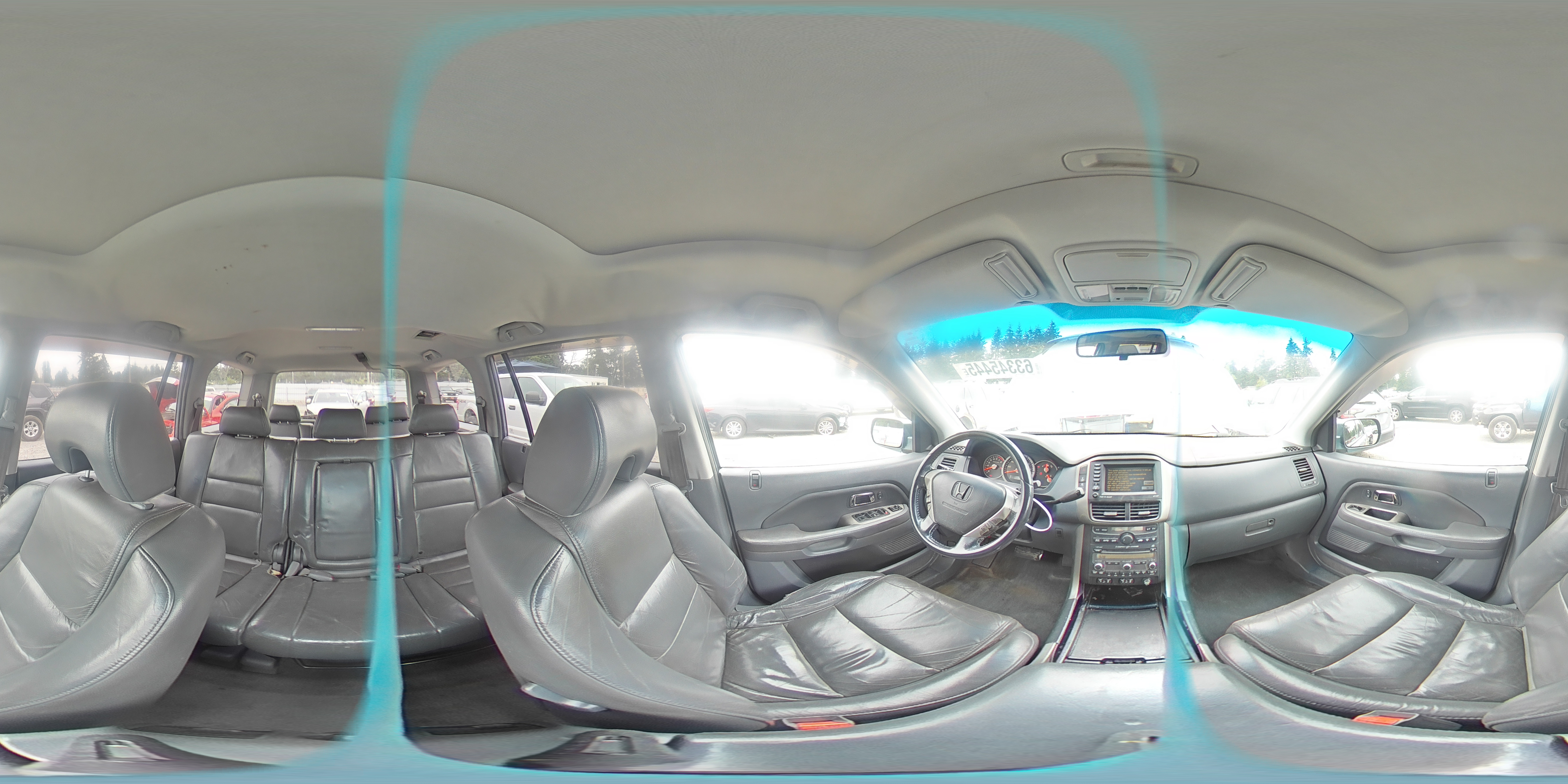 2006 Honda Pilot Ex VIN: 2HKYF18746H001074 Lot: 63345445