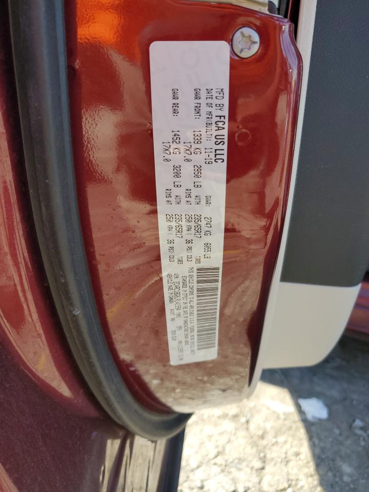 2020 Chrysler Pacifica Touring L VIN: 2C4RC1BG0LR141594 Lot: 62543815