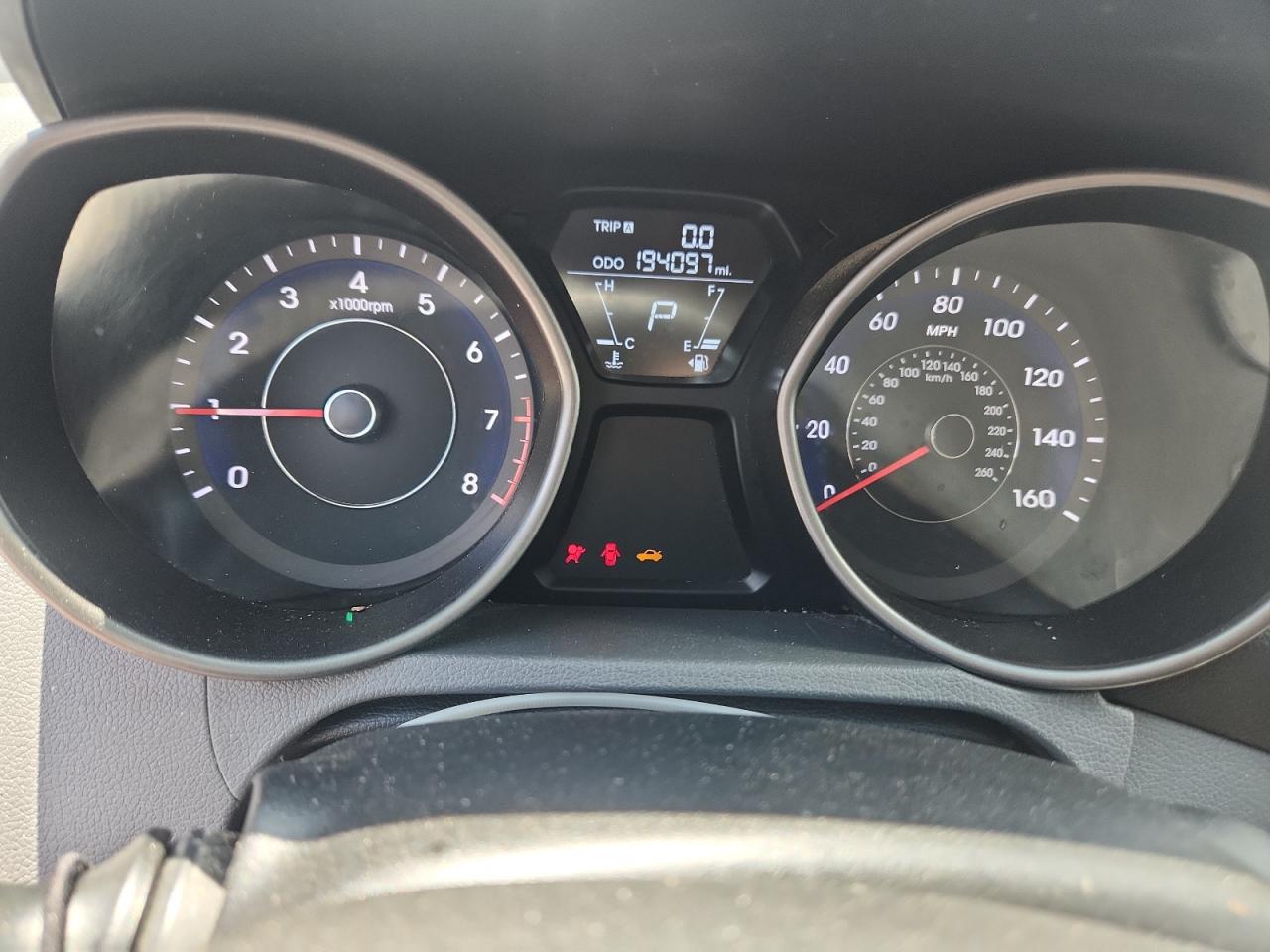 2013 Hyundai Elantra Gls VIN: 5NPDH4AE7DH307914 Lot: 64898885