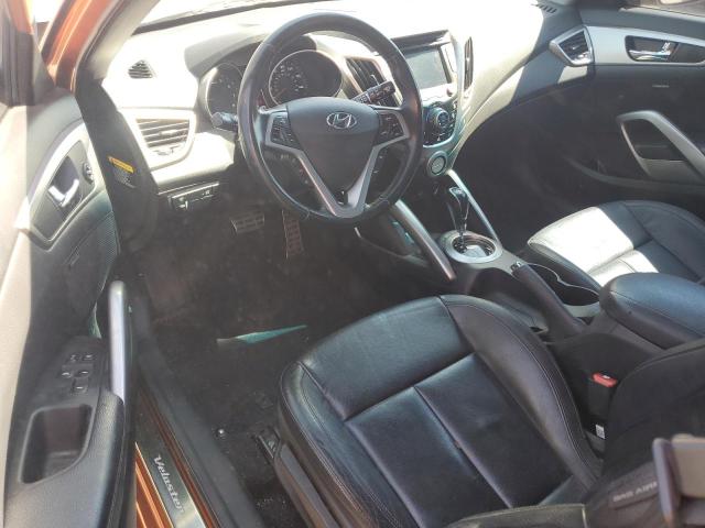  HYUNDAI VELOSTER 2015 Orange