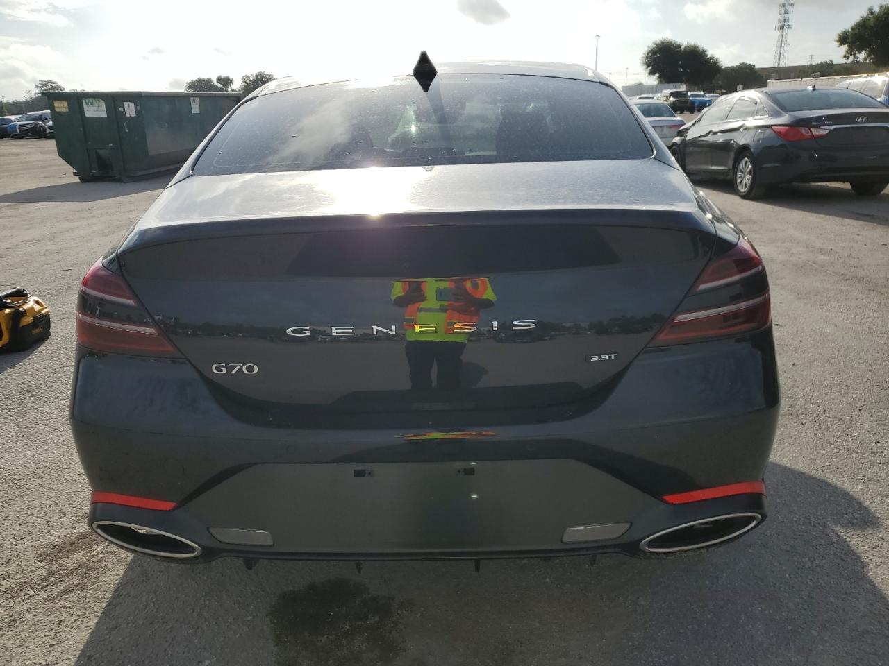 2022 Genesis G70 Base VIN: KMTG54TE2NU100956 Lot: 64848745