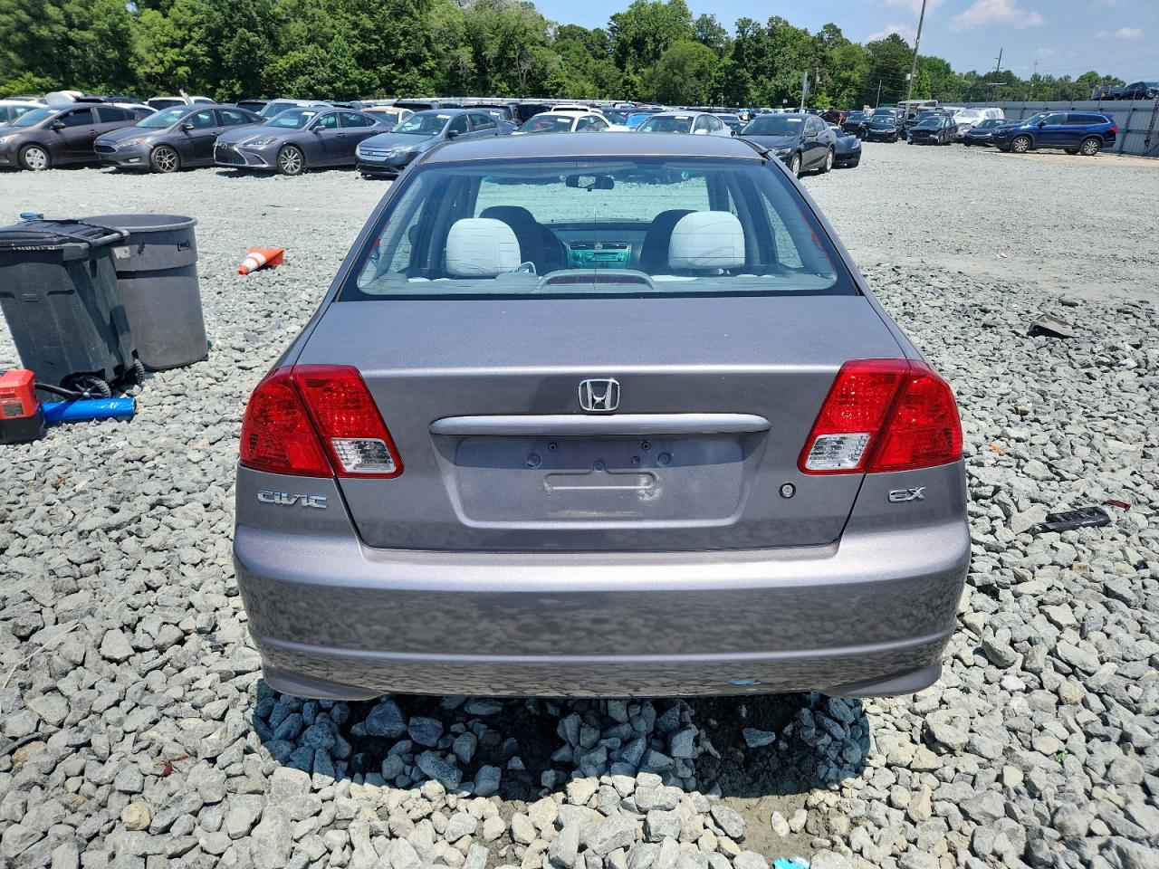 2004 Honda Civic Ex VIN: 2HGES25724H502786 Lot: 62166965