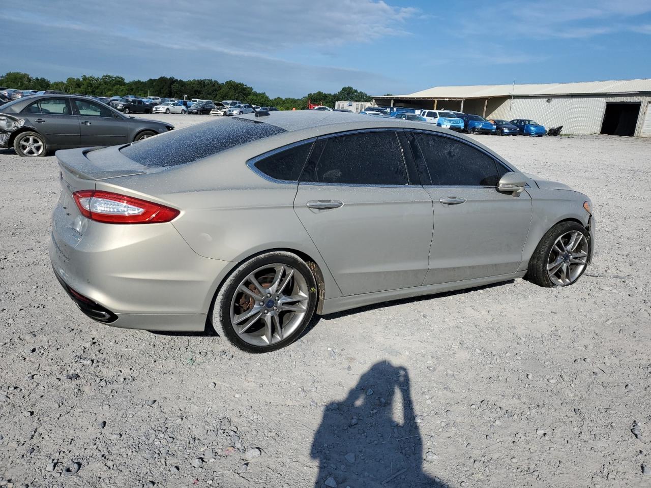 2016 Ford Fusion Titanium VIN: 3FA6P0K96GR128566 Lot: 64906915