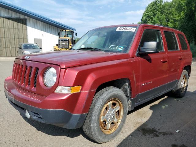 Parquets JEEP PATRIOT 2016 Czerwony