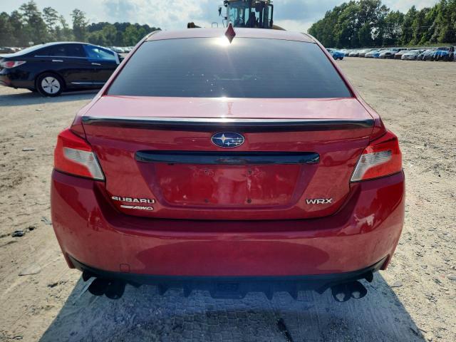 Sedans SUBARU WRX 2016 Czerwony