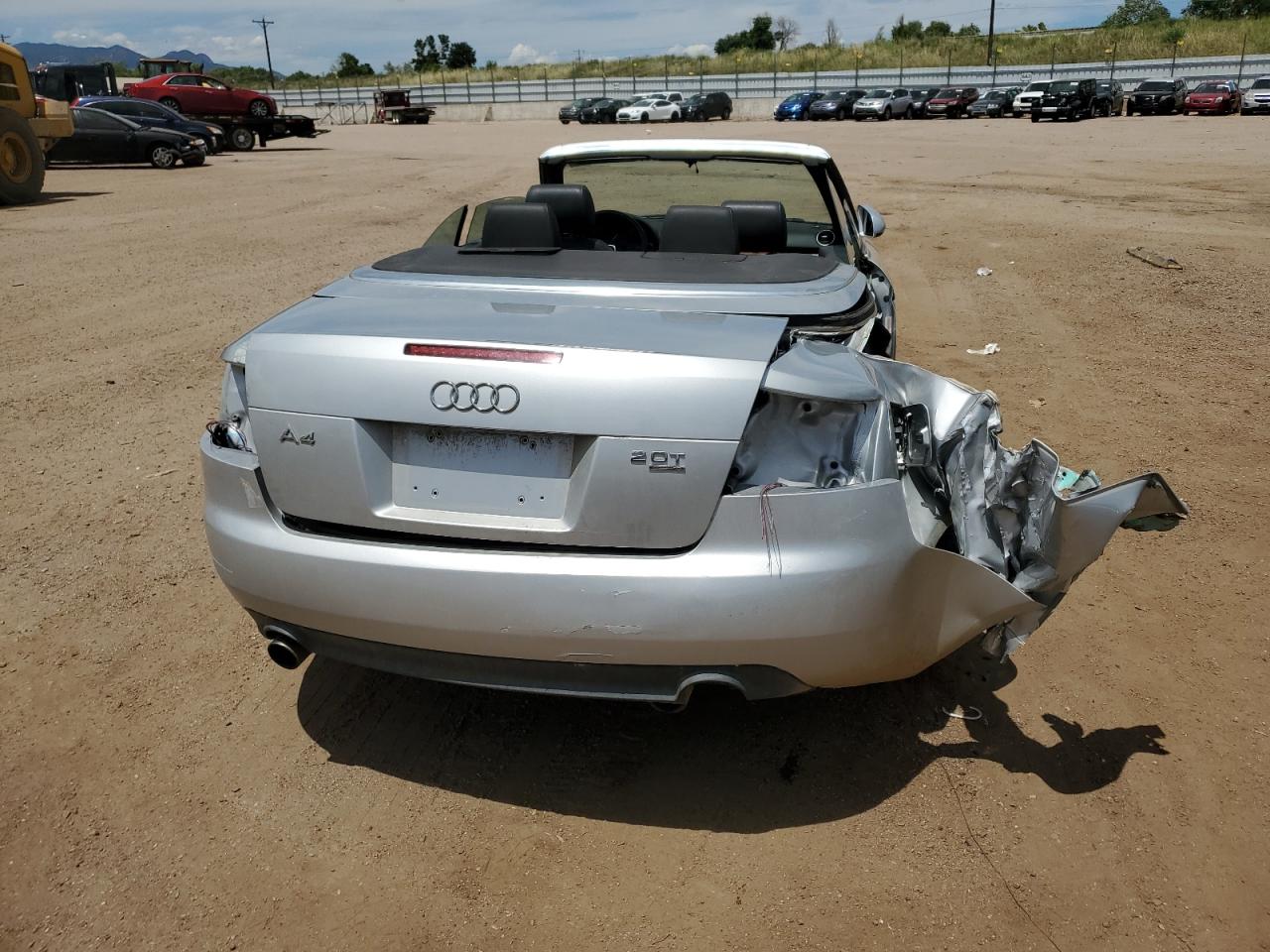 2007 Audi A4 2.0T Cabriolet Quattro VIN: WAUDF48H77K033171 Lot: 63248495