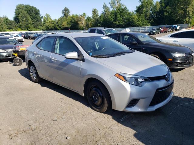  TOYOTA COROLLA 2016 Серебристый