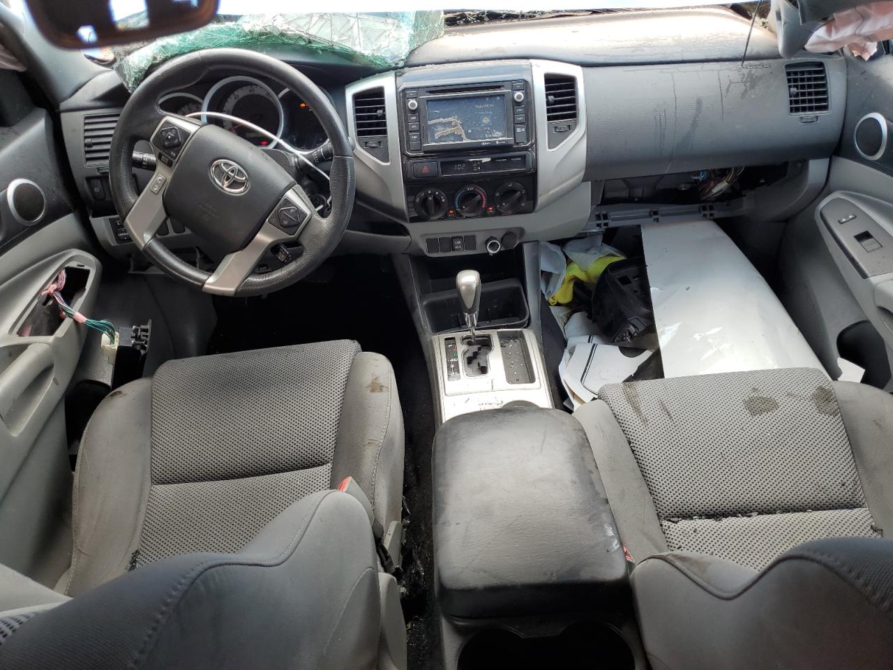2014 Toyota Tacoma Double Cab Prerunner VIN: 3TMJU4GN0EM170736 Lot: 61993545