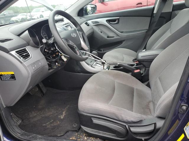  HYUNDAI ELANTRA 2013 Blue