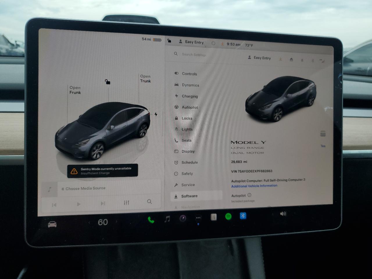 2023 Tesla Model Y VIN: 7SAYGDEEXPF682863 Lot: 63435805
