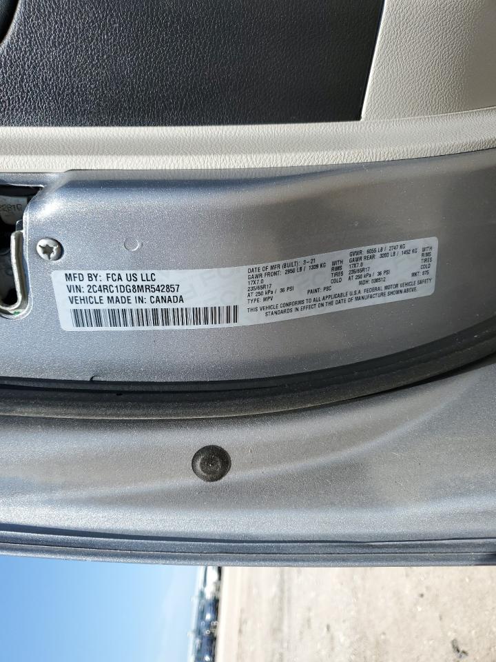 2021 Chrysler Voyager Lxi VIN: 2C4RC1DG8MR542857 Lot: 64471735