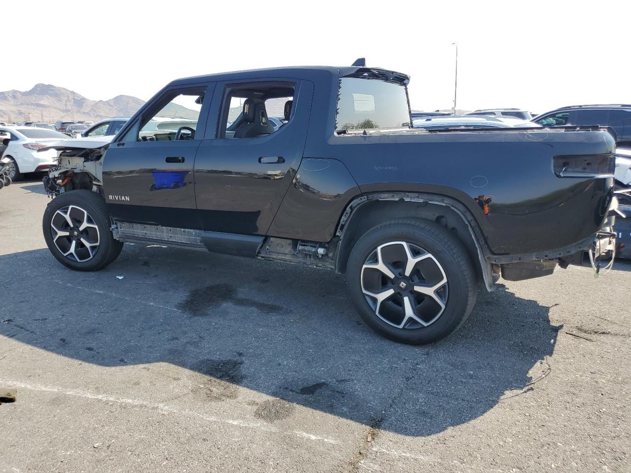 2023 Rivian R1T Adventure black null electric 7FCTGBAA5PN028055 photo #3