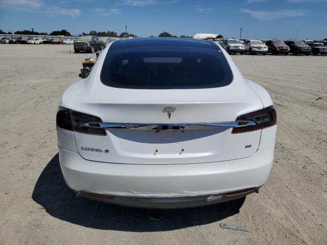 Hatchbacks TESLA MODEL S 2012 Biały