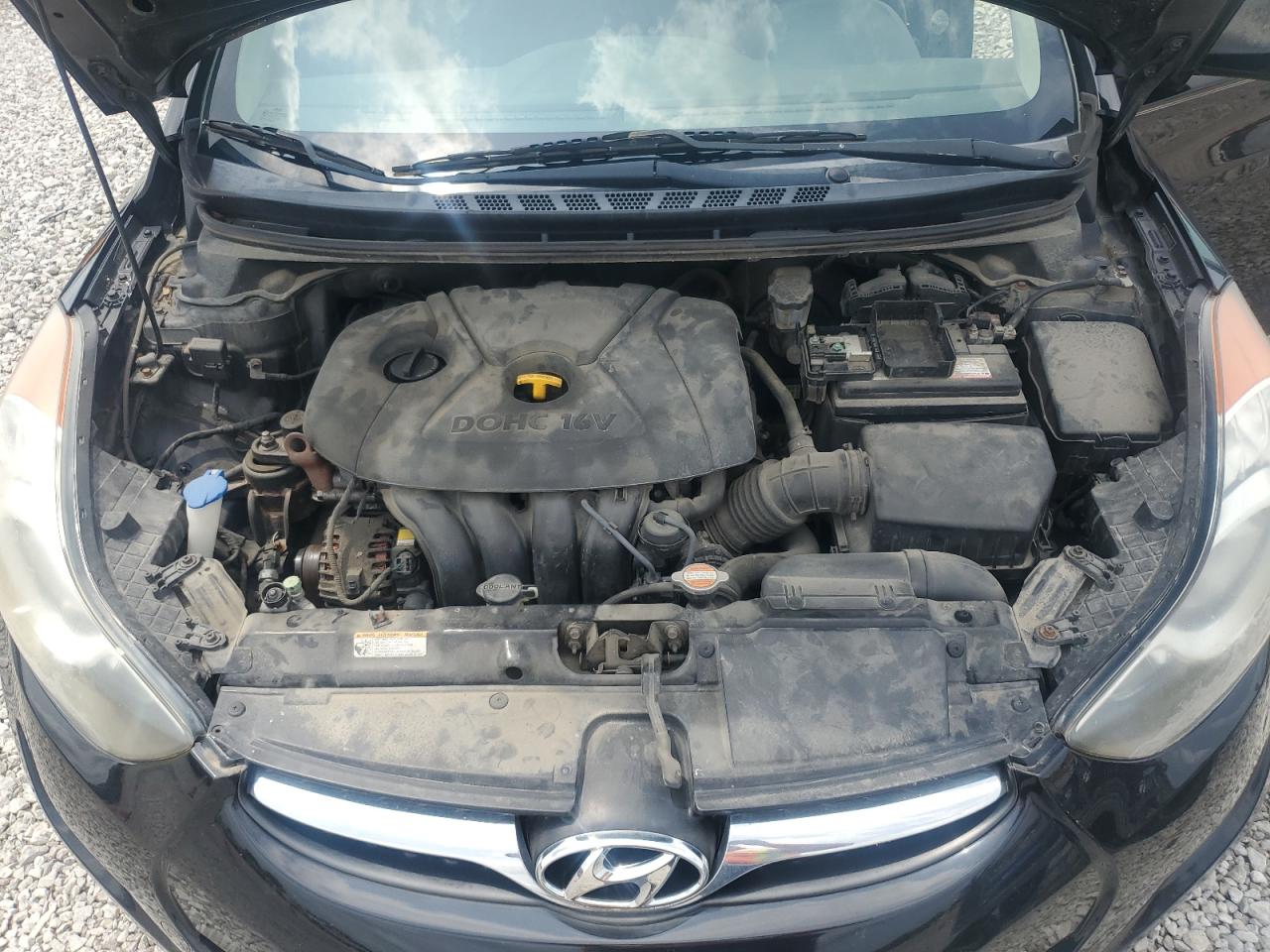 2012 Hyundai Elantra Gls VIN: 5NPDH4AE3CH140725 Lot: 65283745