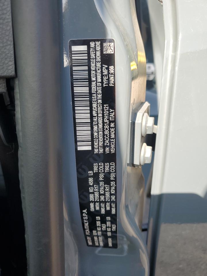 2018 Jeep Renegade Trailhawk VIN: ZACCJBCB1JPH10121 Lot: 66209145