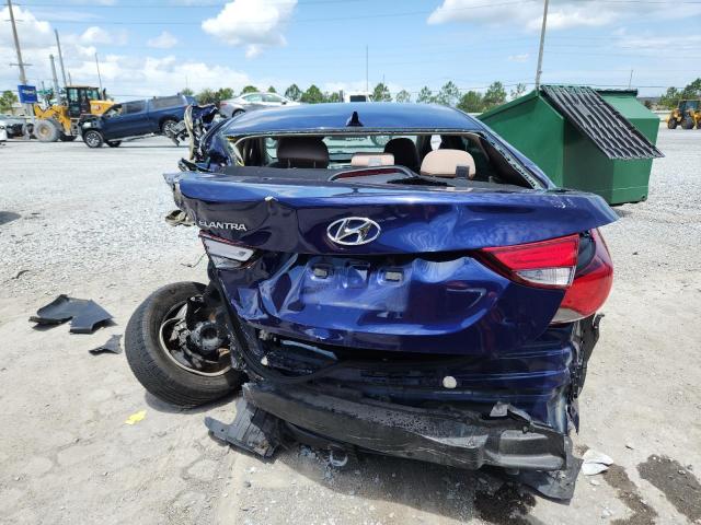  HYUNDAI ELANTRA 2014 Blue