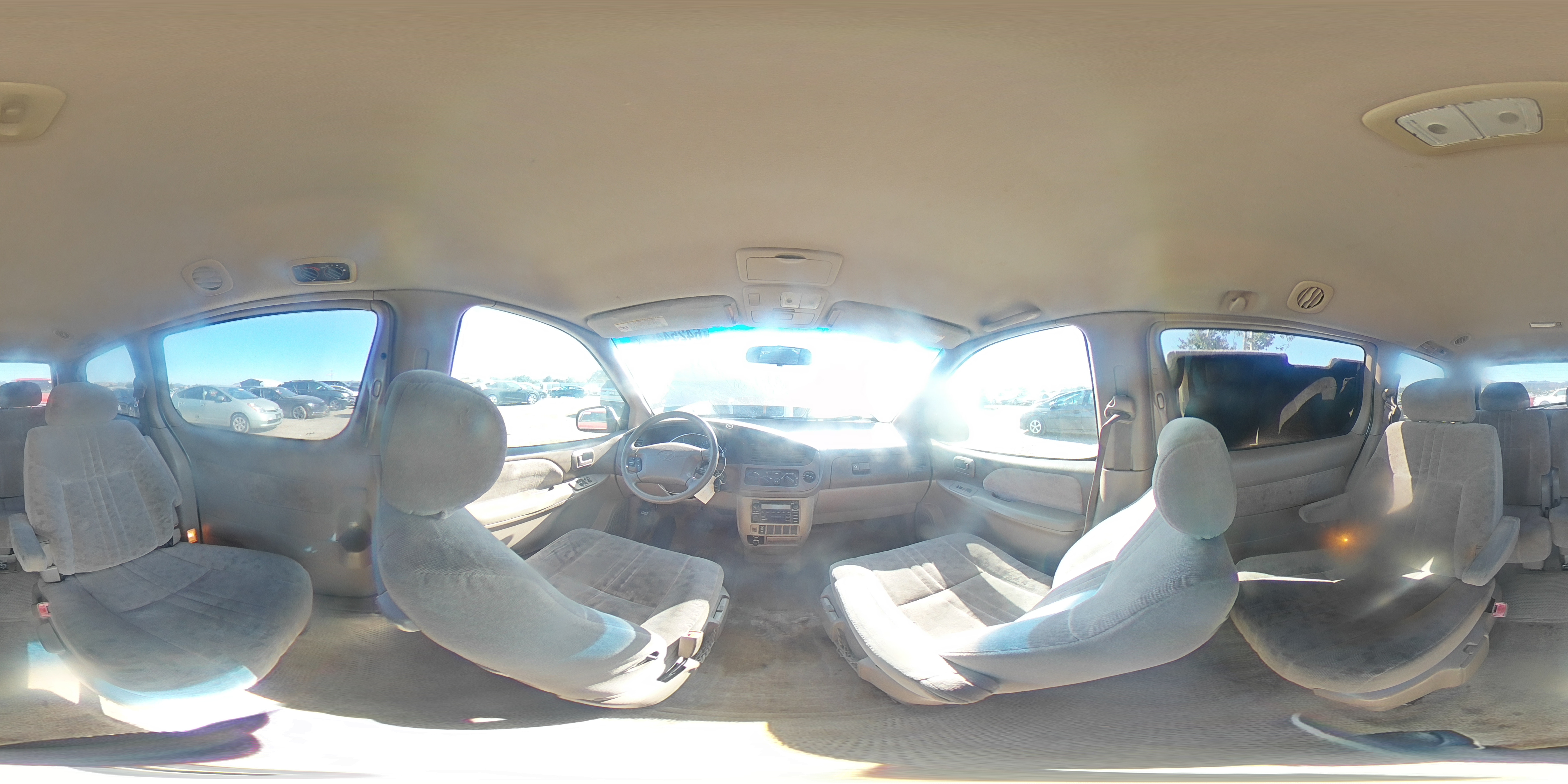 2002 Toyota Sienna Le VIN: 4T3ZF13C72U435694 Lot: 64254495