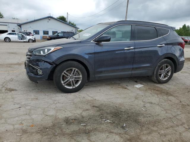  HYUNDAI SANTA FE 2017 Granatowy