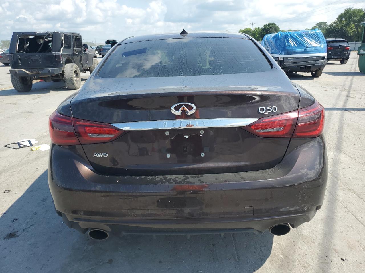 2020 Infiniti Q50 Pure VIN: JN1EV7AR6LM250274 Lot: 64548095