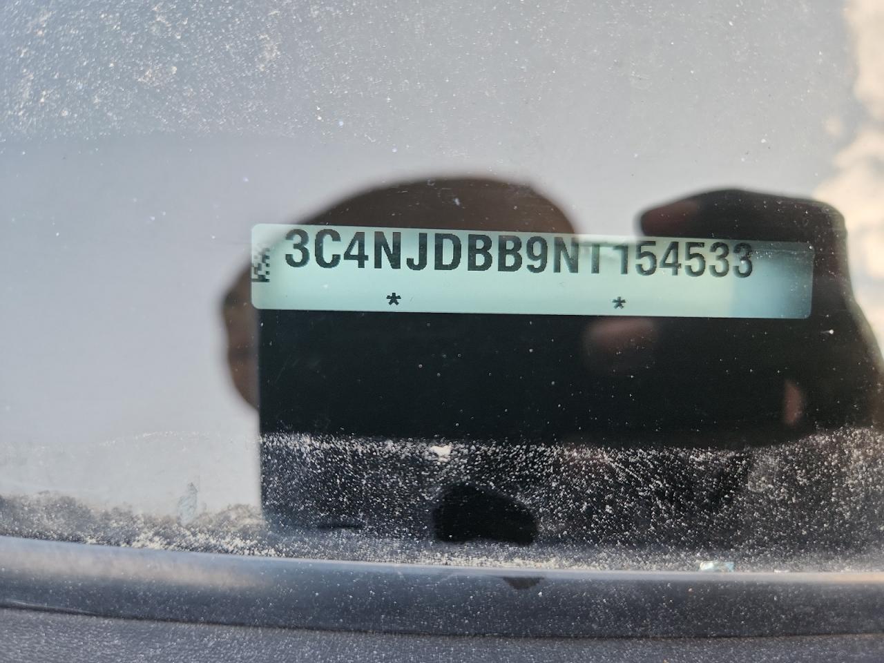 2022 Jeep Compass Latitude VIN: 3C4NJDBB9NT154533 Lot: 65537715