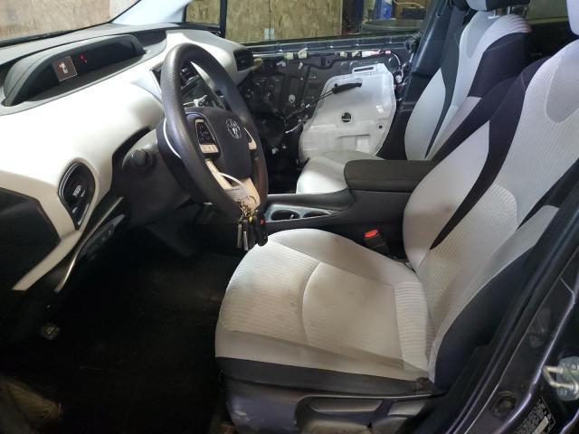  TOYOTA PRIUS 2018 Gray
