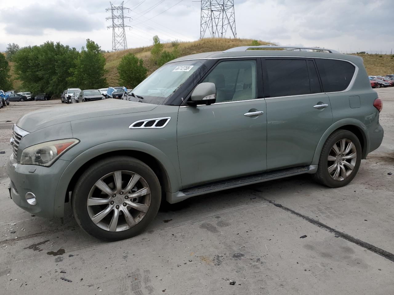 2012 Infiniti Qx56 VIN: JN8AZ2NC6C9317598 Lot: 66712755