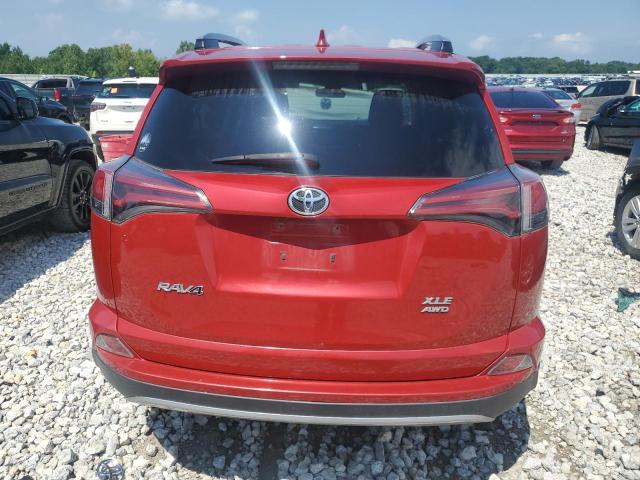  TOYOTA RAV4 2017 Czerwony