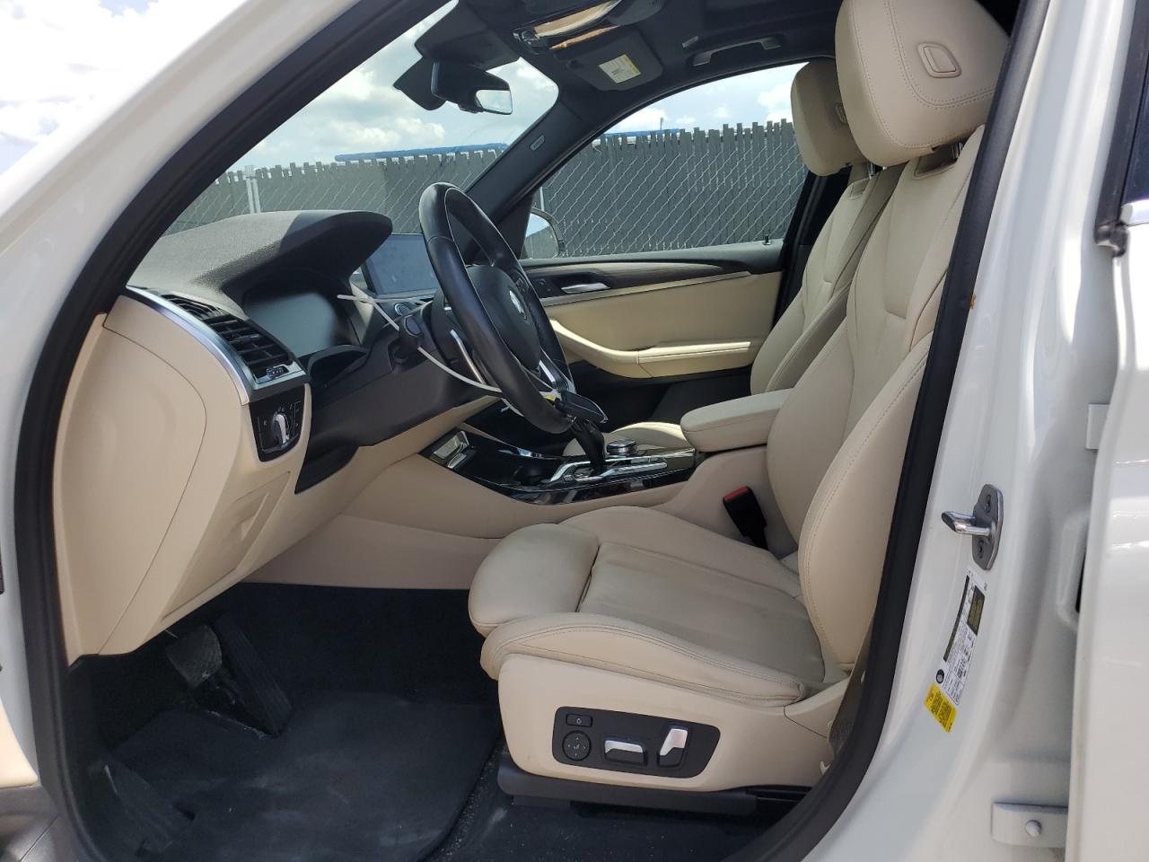 2021 BMW X3 Sdrive30I VIN: 5UXTY3C09M9E39462 Lot: 63861195