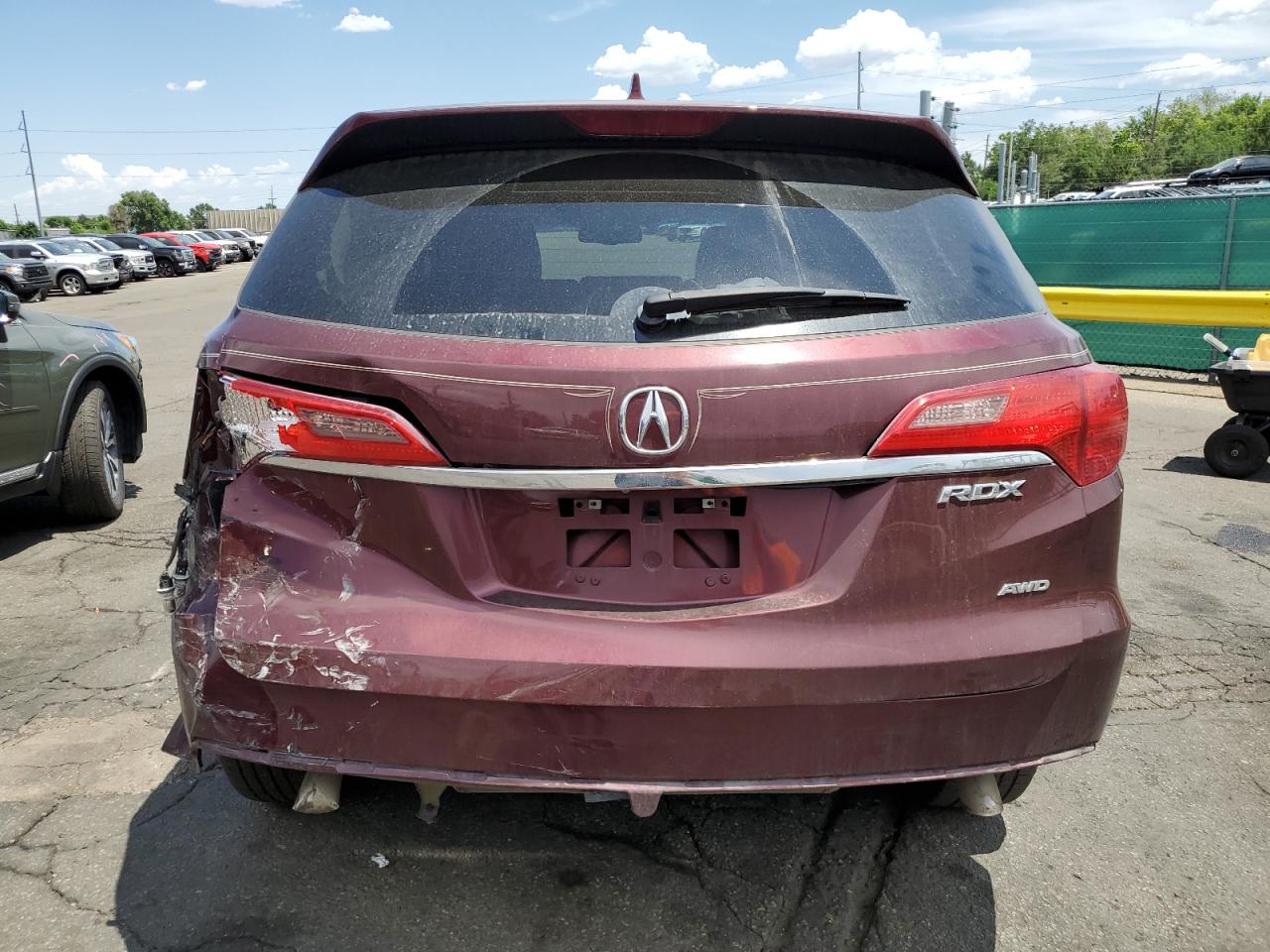 2014 Acura Rdx Technology VIN: 5J8TB4H52EL019025 Lot: 63210135