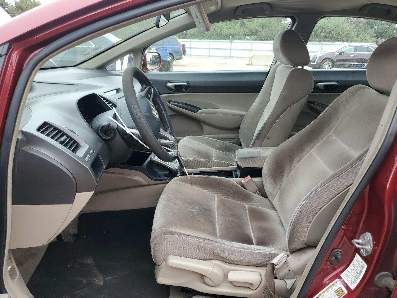 2009 Honda Civic Lx VIN: 19XFA16529E025129 Lot: 64853975