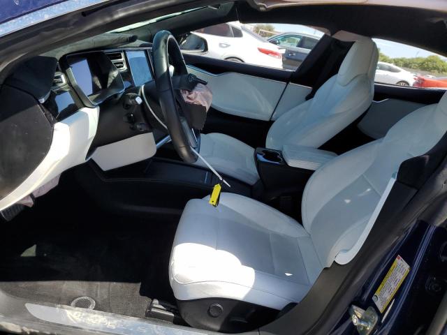  TESLA MODEL S 2017 Blue