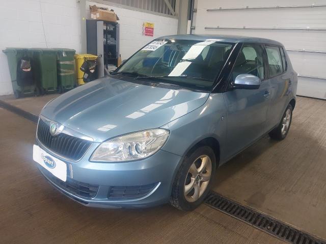 2010 SKODA FABIA SE T for sale at Copart EAST KILBRIDE
