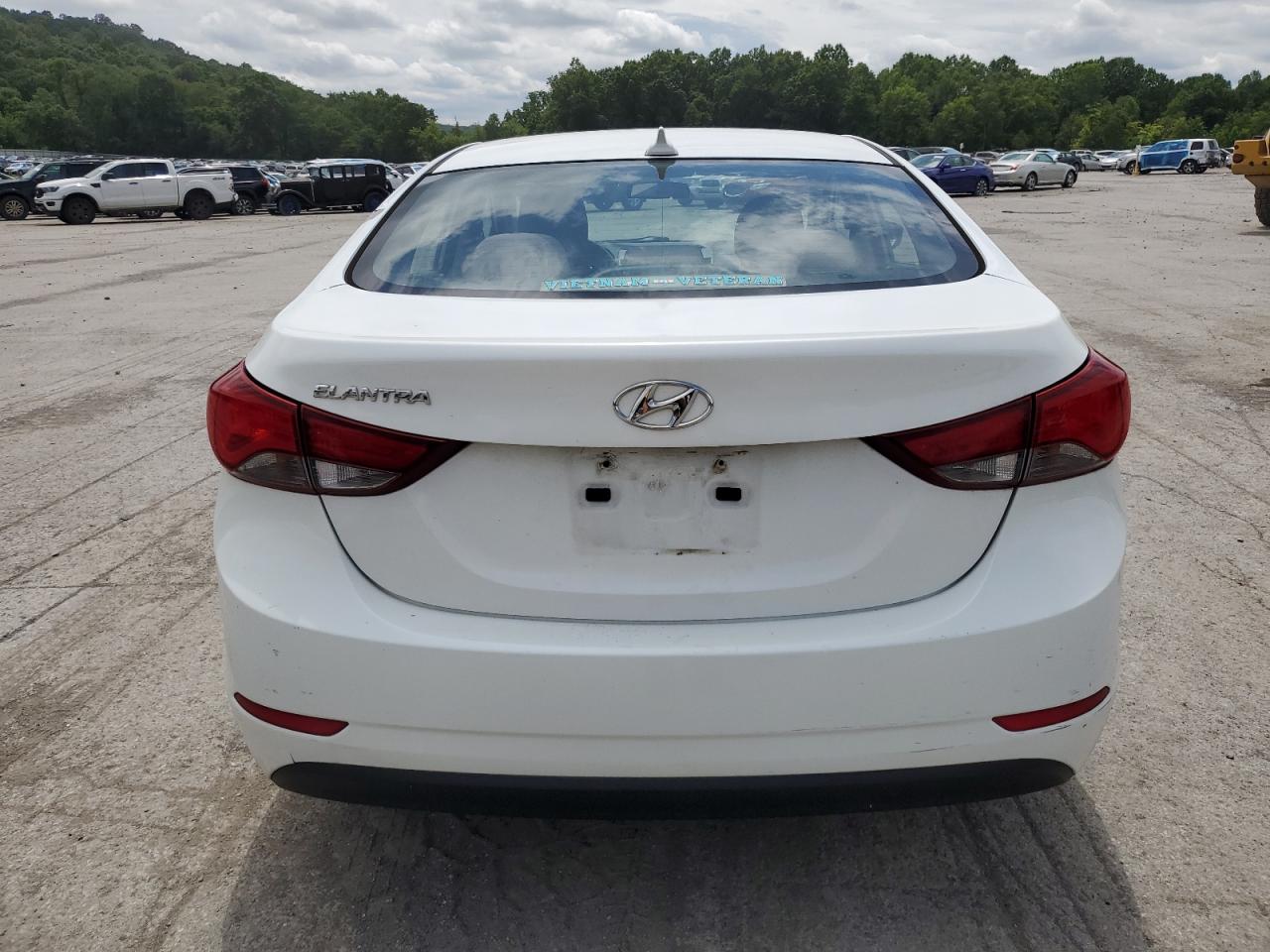 2016 Hyundai Elantra Se VIN: 5NPDH4AEXGH663343 Lot: 65715595
