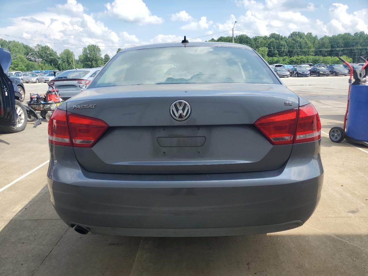 2012 Volkswagen Passat Se VIN: 1VWBH7A3XCC073329 Lot: 65045595