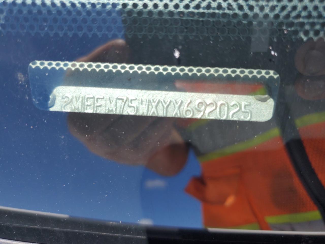 2000 Mercury Grand Marquis Ls VIN: 2MEFM75WXYX692025 Lot: 65924045