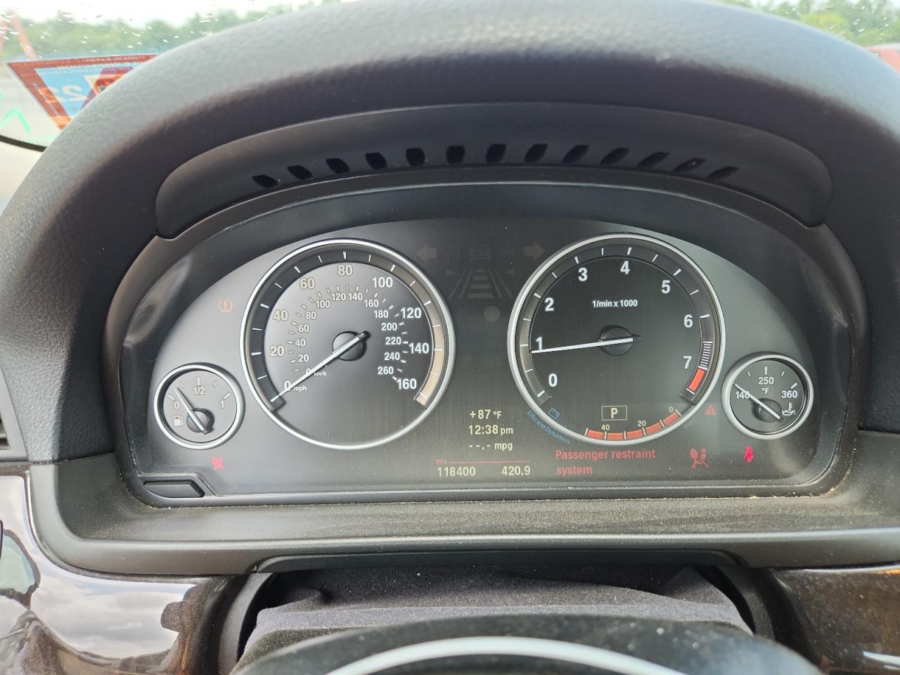2012 BMW 528 Xi VIN: WBAXH5C5XCC595287 Lot: 63836385