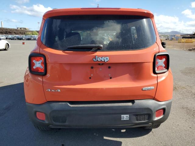  JEEP RENEGADE 2015 Pomarańczowy