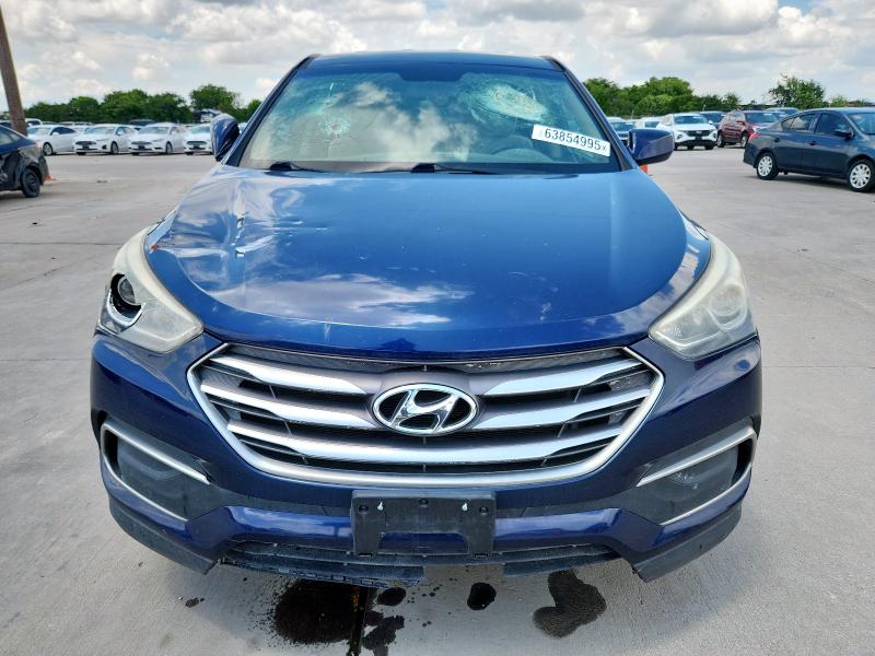  HYUNDAI SANTA FE 2018 Granatowy
