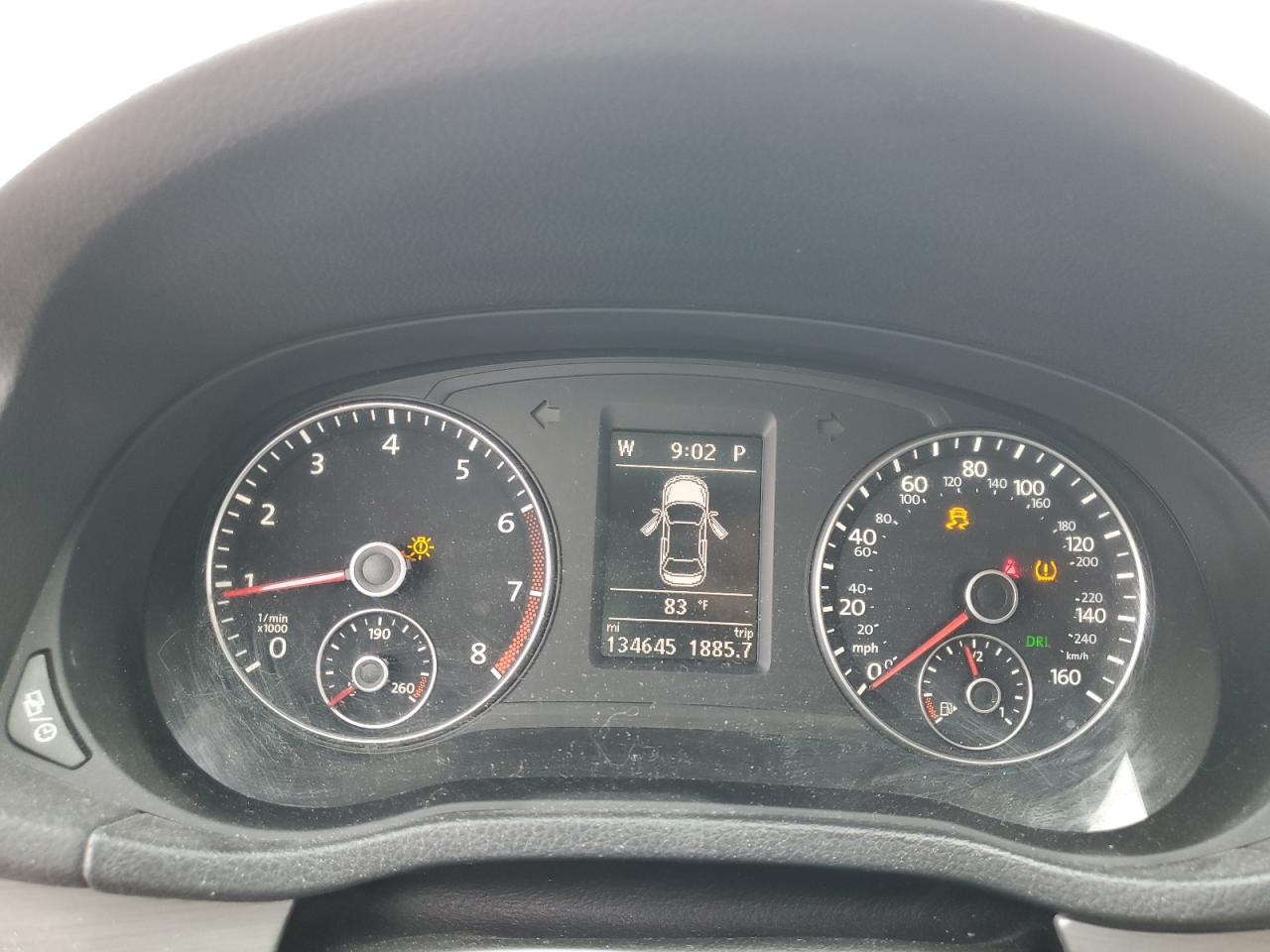 2014 Volkswagen Passat Se VIN: 1VWBT7A33EC096971 Lot: 62943875