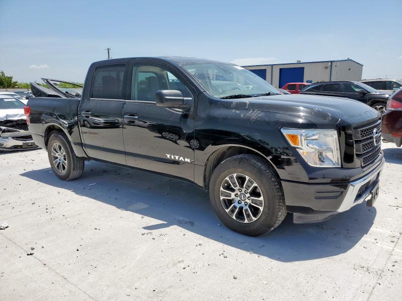  NISSAN TITAN 2022 Черный