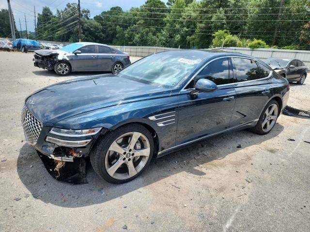  GENESIS G80 2021 Granatowy